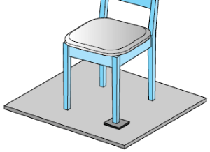 Riparare gamba sedie